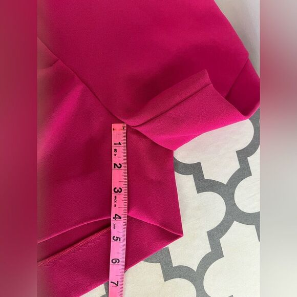The Kooples Pink CRÊPE SUIT SHORTS NWT Size 42= XL = US 10 - Picture 3 of 9